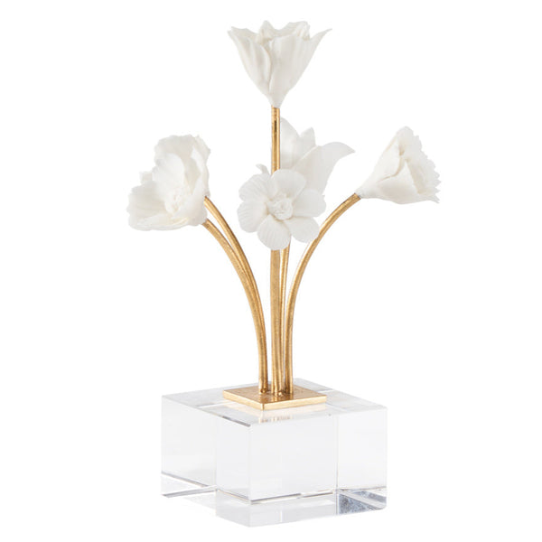 Kandler Porcelain Flower Sculpture