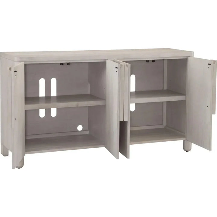 Karina Rubberwood Brown Server - LOOMLAN - Bassett Mirror - Sideboards