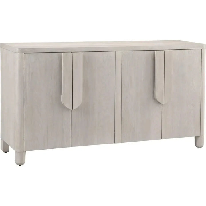 Karina Rubberwood Brown Server - LOOMLAN - Bassett Mirror - Sideboards