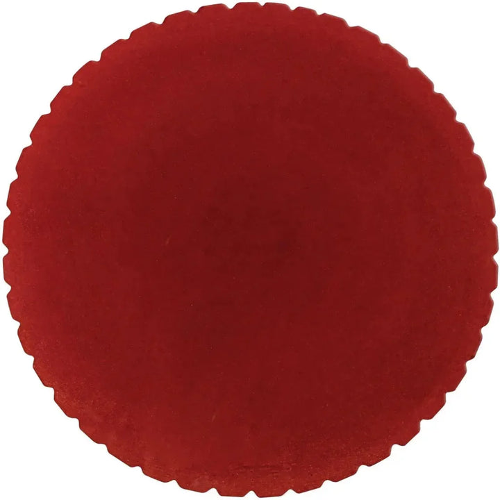 Katra Red Ceramic Outdoor Coffee Table-Outdoor Coffee Tables-Seasonal Living-LOOMLAN