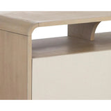 Kayden Media Console & Cabinet Soft Closing Doors-TV Stands & Media Centers-SUNPAN-LOOMLAN