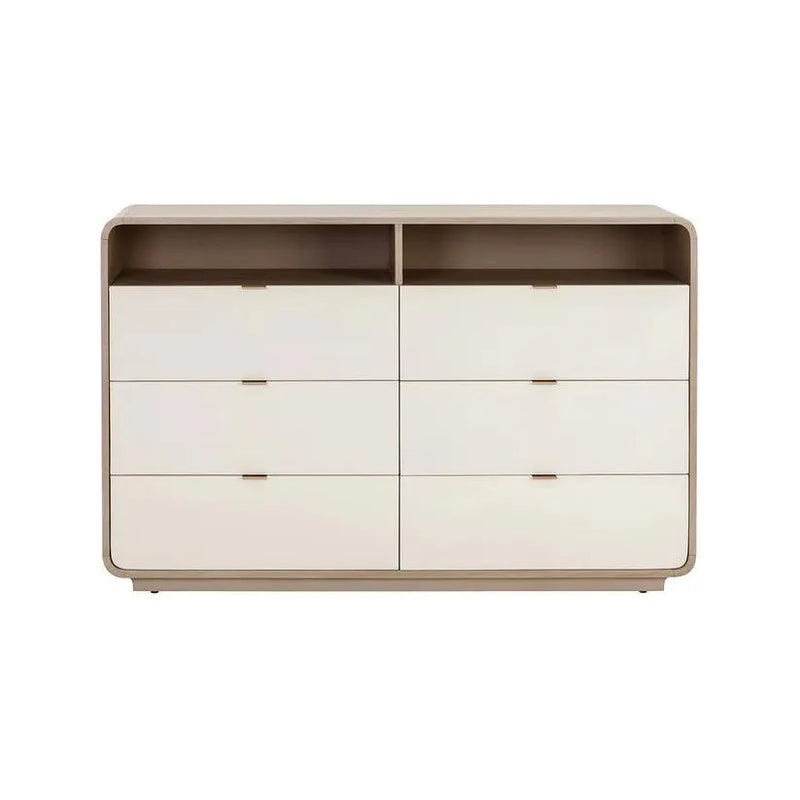 Kayden Shagreen Dresser Oyster Antique Brass