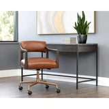 Keagan Leather Office Chair