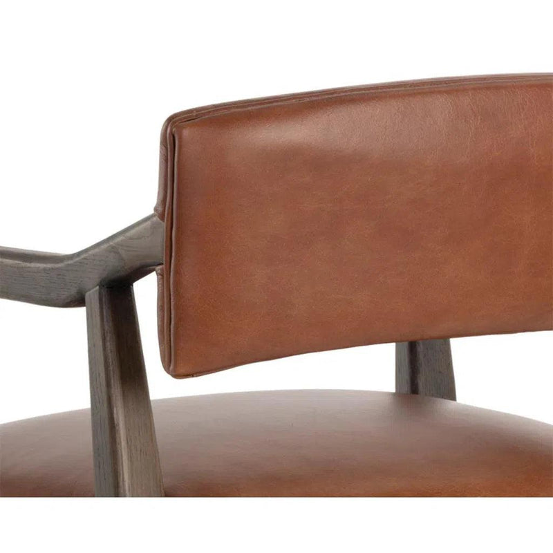 Keagan Leather Office Chair