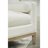 Keaton Bench LiveSmart White Natural Oak