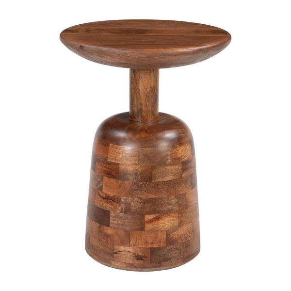 Kelk Wooden Brown Side Table