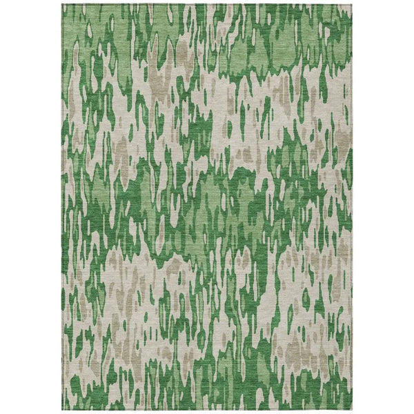 Ken Green Washable Indoor-Outdoor Rug-Outdoor Rugs-LOOMLAN Rugs-2'6" x 3'10"-LOOMLAN