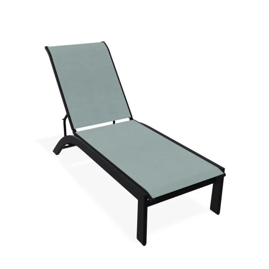 Kendall Sling Lay-Flat Stacking Chaise