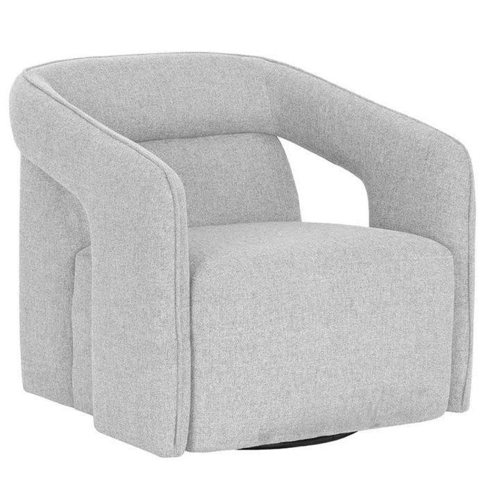 Kendrick Fabric Swivel Lounge Chair - LOOMLAN - SUNPAN - Accent Chairs