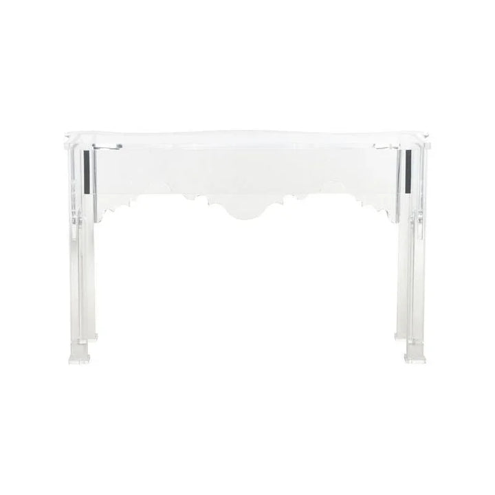 Kensington Acrylic Made Clear Console Table - LOOMLAN - Chelsea House - Console Tables