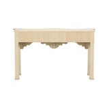 Kensington Raffia Wrapped Classic Console Table-Console Tables-Chelsea House-LOOMLAN