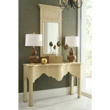 Kensington Raffia Wrapped Classic Console Table-Console Tables-Chelsea House-LOOMLAN