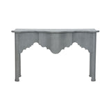 Kensington Raffia Wrapped Classic Console Table-Console Tables-Chelsea House-LOOMLAN