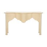 Kensington Raffia Wrapped Classic Console Table-Console Tables-Chelsea House-LOOMLAN