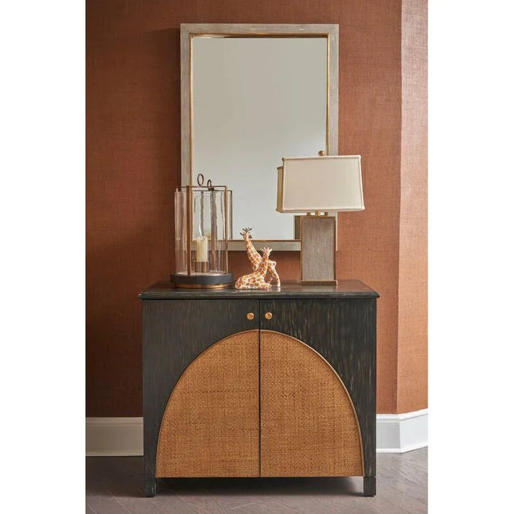 Kensington Wood Framed Wall Mirror - Gray - LOOMLAN - Chelsea House - Wall Mirrors