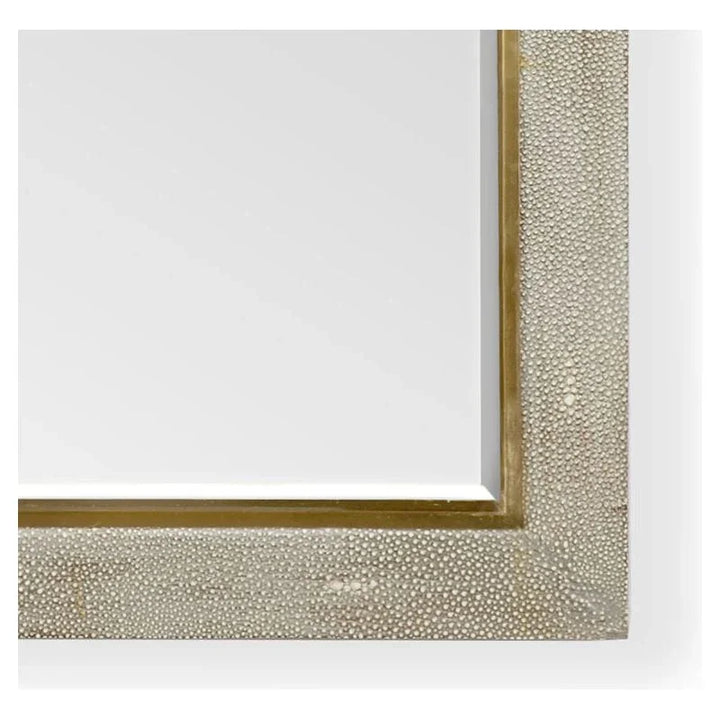 Kensington Wood Framed Wall Mirror - Gray - LOOMLAN - Chelsea House - Wall Mirrors