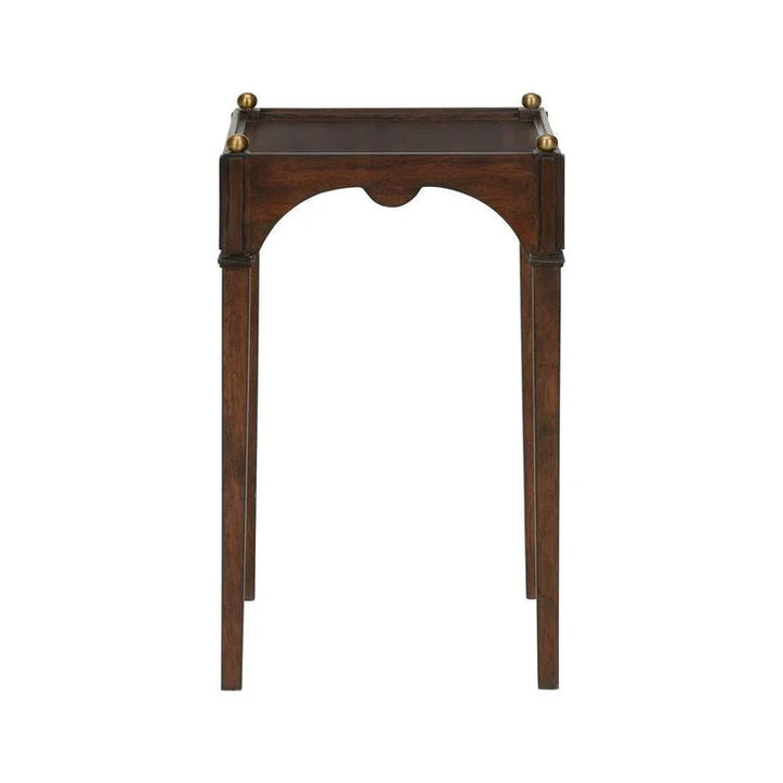 Kent Wooden Square Drinks Table - LOOMLAN - Chelsea House - Side Tables