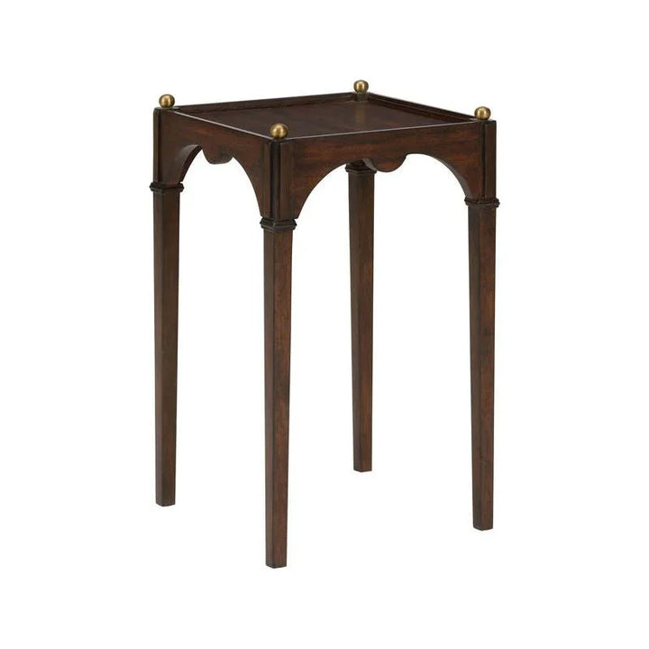 Kent Wooden Square Drinks Table - LOOMLAN - Chelsea House - Side Tables