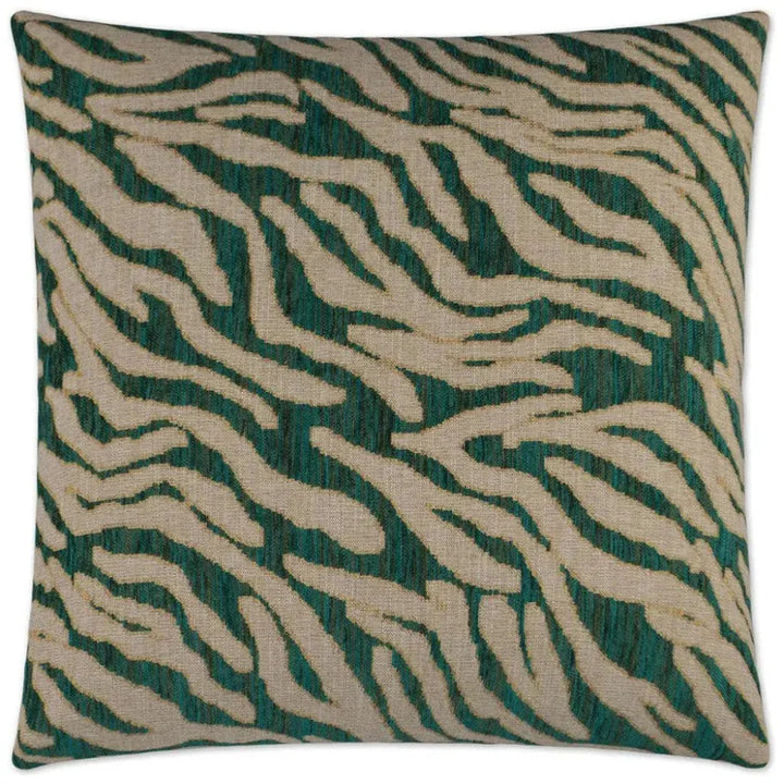 Kenya Emerald Green Throw Pillow With Insert - LOOMLAN - D.V. Kap - Throw Pillows