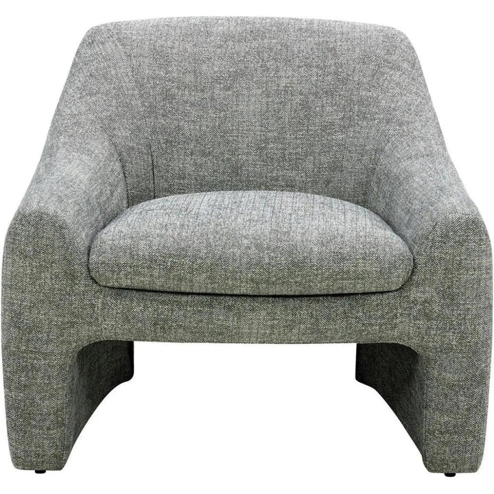 Kenzie Performance Fabric Armless Accent Chair - LOOMLAN - Moe's Home - Accent Chairs