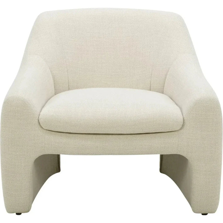 Kenzie Performance Fabric Armless Accent Chair - LOOMLAN - Moe's Home - Accent Chairs