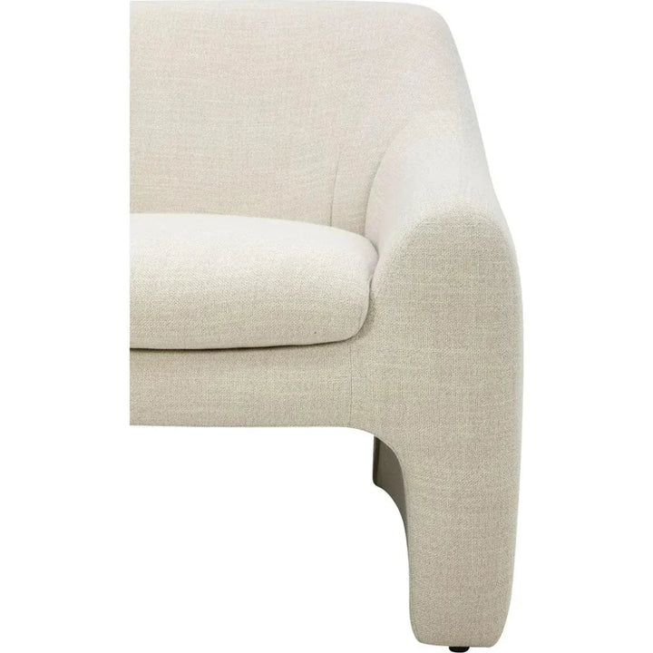 Kenzie Performance Fabric Armless Accent Chair - LOOMLAN - Moe's Home - Accent Chairs