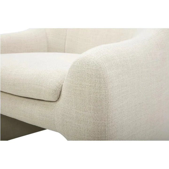 Kenzie Performance Fabric Armless Accent Chair - LOOMLAN - Moe's Home - Accent Chairs