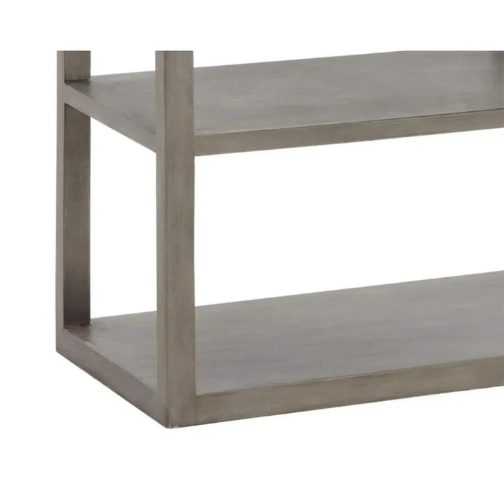 Kenzie Wooden Modern Etagere-Etageres-SUNPAN-LOOMLAN