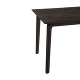 Kenzo Wooden Rectangular Dining Table-Dining Tables-LH Imports-LOOMLAN