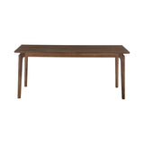 Kenzo Wooden Rectangular Dining Table-Dining Tables-LH Imports-LOOMLAN