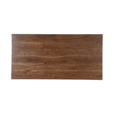 Kenzo Wooden Rectangular Dining Table-Dining Tables-LH Imports-LOOMLAN