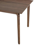 Kenzo Wooden Rectangular Dining Table-Dining Tables-LH Imports-LOOMLAN