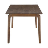 Kenzo Wooden Rectangular Dining Table-Dining Tables-LH Imports-LOOMLAN