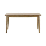 Kenzo Wooden Rectangular Dining Table-Dining Tables-LH Imports-LOOMLAN