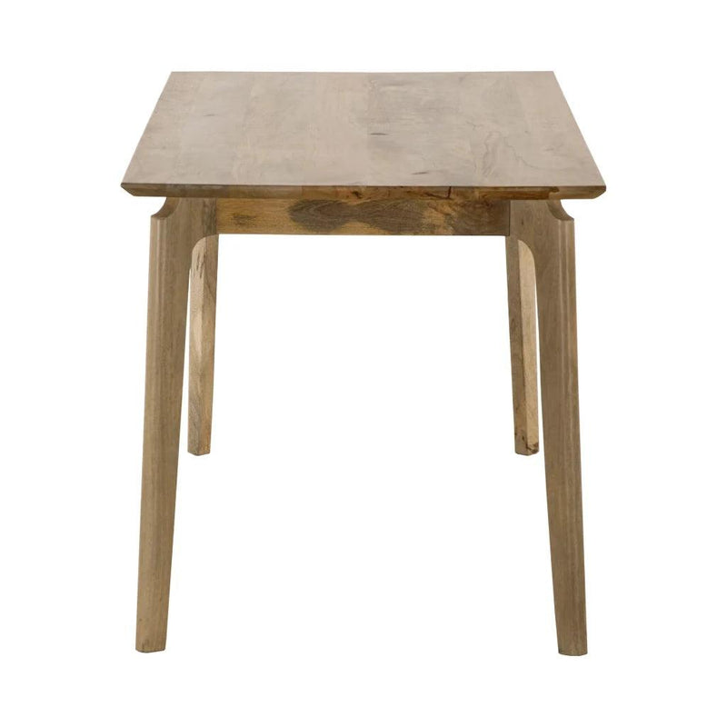 Kenzo Wooden Rectangular Dining Table-Dining Tables-LH Imports-LOOMLAN