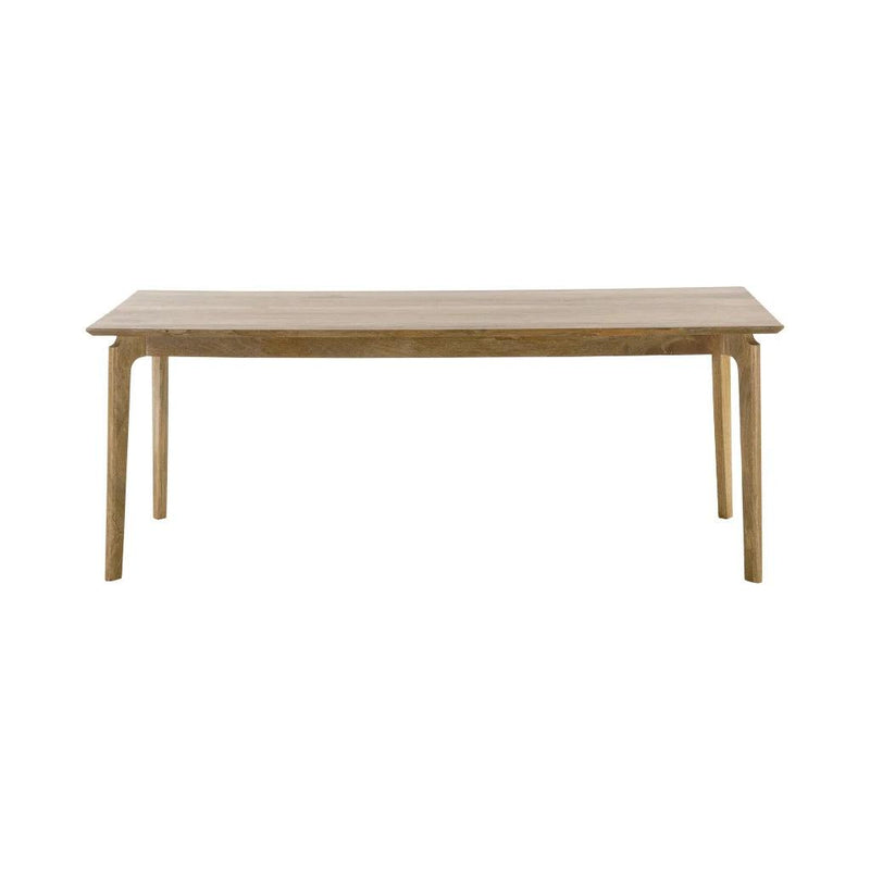 Kenzo Wooden Rectangular Dining Table-Dining Tables-LH Imports-LOOMLAN