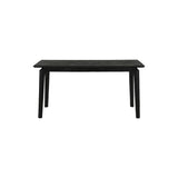 Kenzo Wooden Rectangular Dining Table-Dining Tables-LH Imports-LOOMLAN