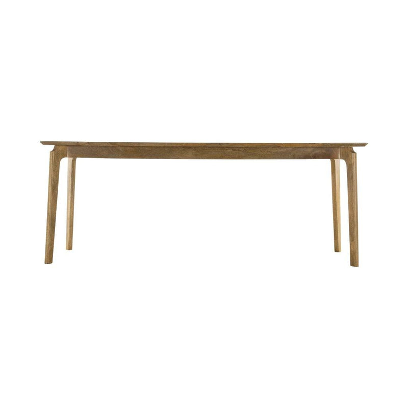 Kenzo Wooden Rectangular Dining Table-Dining Tables-LH Imports-LOOMLAN