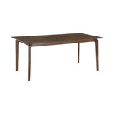 Kenzo Wooden Rectangular Dining Table-Dining Tables-LH Imports-Brown-71" W-LOOMLAN