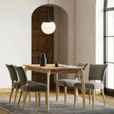 Kenzo Wooden Rectangular Dining Table