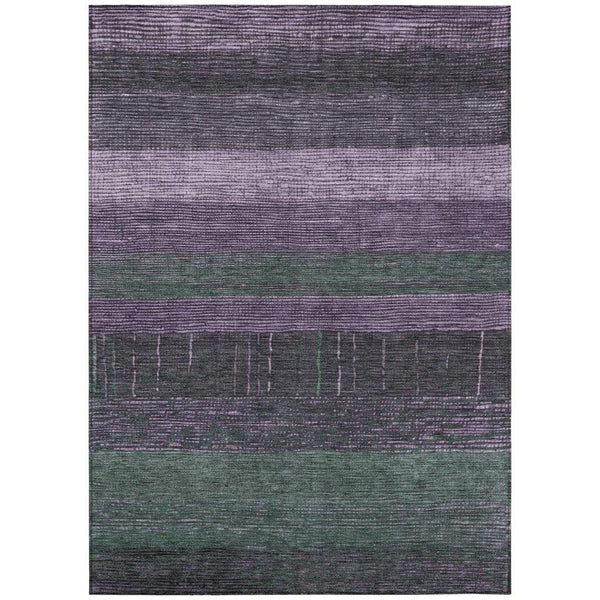 Keshira Purple Washable Indoor - Outdoor Rug - LOOMLAN - LOOMLAN Rugs - Outdoor Rugs