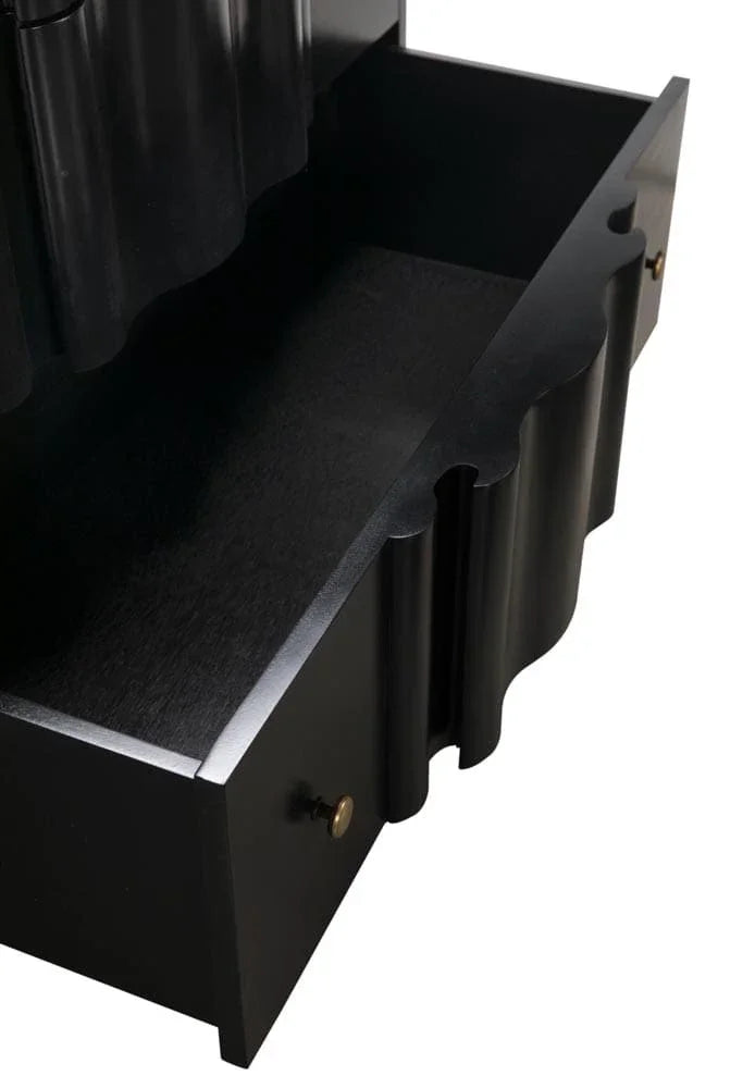 Kiss Wooden Black Dresser - LOOMLAN - Noir - Dressers