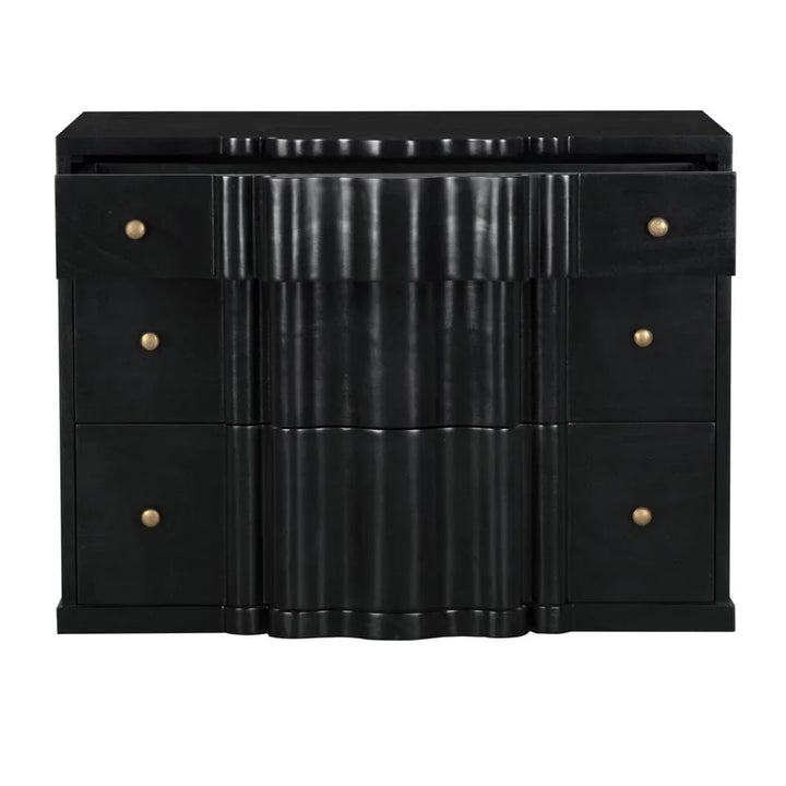 Kiss Wooden Black Dresser - LOOMLAN - Noir - Dressers