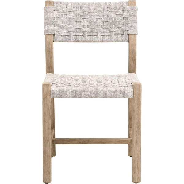 Kitts Rope Outdoor Dining Chair 2PC-Outdoor Dining Chairs-Essentials For Living-LOOMLAN