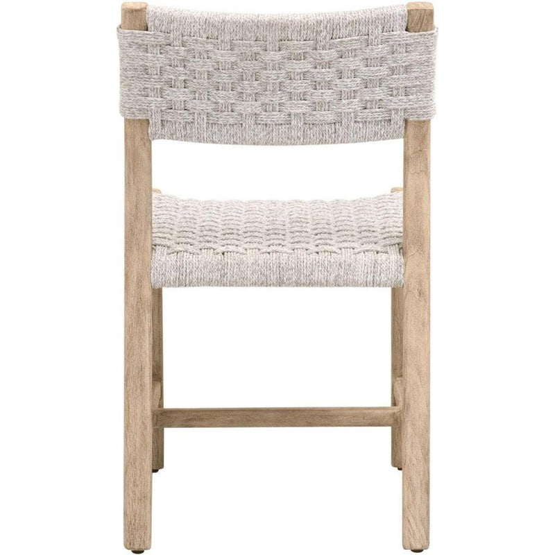 Kitts Rope Outdoor Dining Chair 2PC-Outdoor Dining Chairs-Essentials For Living-LOOMLAN