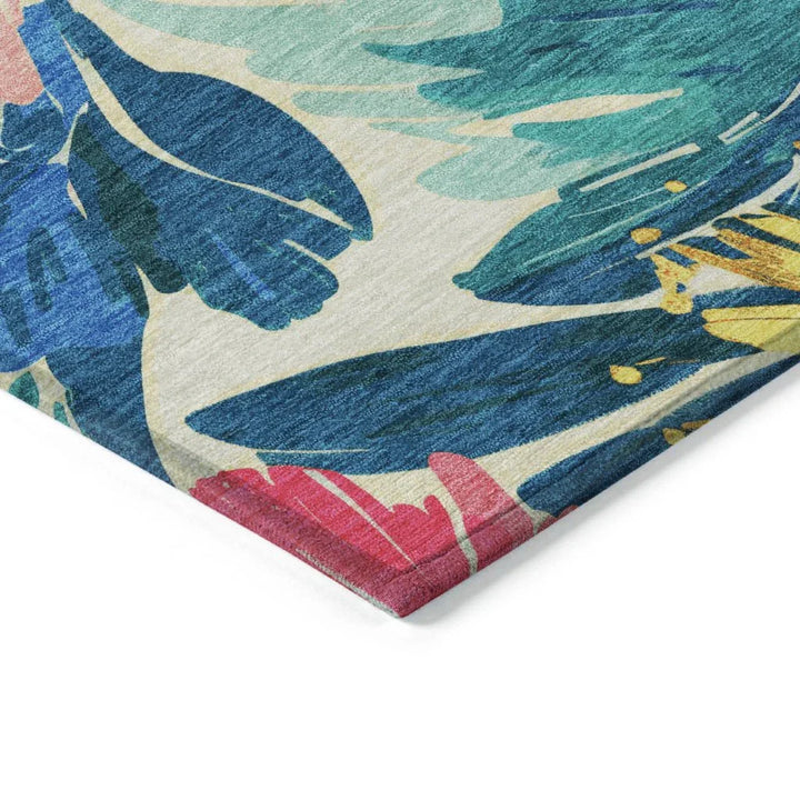 Knottia Pink Washable Indoor - Outdoor Rug - LOOMLAN - LOOMLAN Rugs - Outdoor Rugs