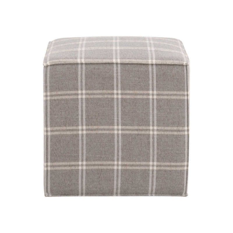 Knox Versatile Designed Polyester Upholstered Accent Cube