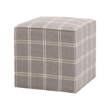 Knox Versatile Designed Polyester Upholstered Accent Cube