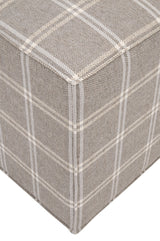 Knox Versatile Designed Polyester Upholstered Accent Cube