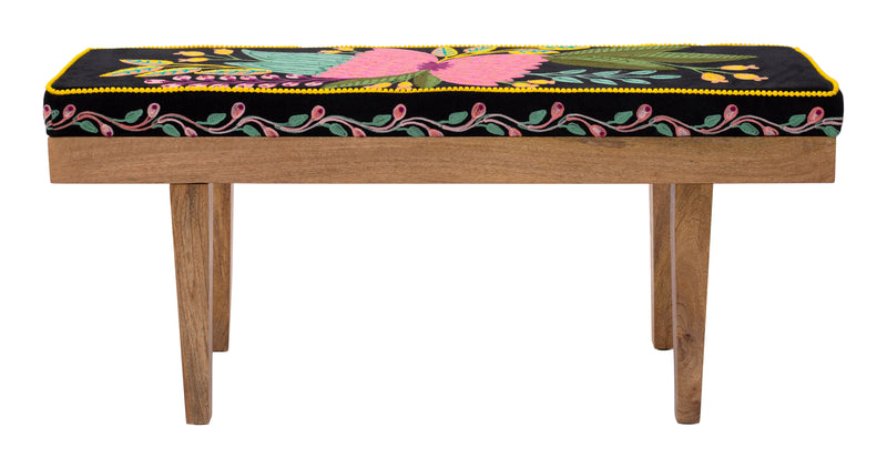 Kochi Bench Multicolor-Bedroom Benches-Zuo Modern-LOOMLAN